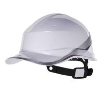 Casque de chantier blanc DIAMOND5 forme casquette baseball - DELTA PLUS - DIAM5BCFL
