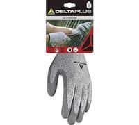 Delta Plus DPVECUT34GR07 Econocut, Lot de 120 gants à tricoter avec revêtement PU Gris 07