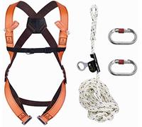 Delta Plus ELARA170XX Lot de 5 kits de sécurité Roof, HAR12 + AN063/20 + AM002 + 1 sac de rangement Orange XL/XXL