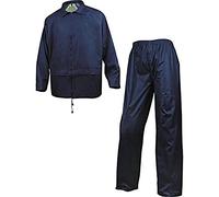 Delta Plus EN400JAGT Combinaison de pluie en polyester avec revêtement en PVC