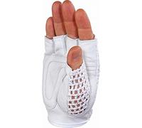 Delta Plus Gants de cuir agneau - Miton ajustable + coton ajouré gris taille 9