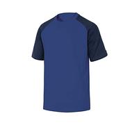 Delta Plus GENOABMXG Genoa Lot de 10 t-Shirts en Coton Taille XL Bleu Roi/Bleu Marine