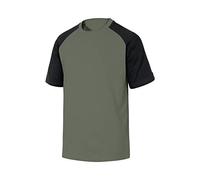 Delta Plus GENOAVEXX Genoa Lot de 10 t-Shirts en Coton Vert/Noir Taille 2XL