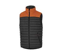 Delta PLus Gilet Doudoune Gdoon Gris/orange