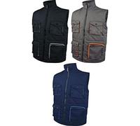 Delta Plus - gilet en polyester et coton Mach 2 Gris/orange taille XL
