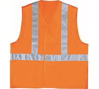 Delta Plus - Gilet maille polyester en bandoulière orange taille - L