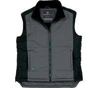 Delta plus - Gilet polyester pongee pvc gris/noir taille -m