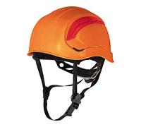 Delta Plus Granite Wind Casque de travail en hauteur ABS ventilé avec rotor réglable Orange