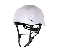 Delta Plus GRAPEBCFL Casque de chantier, style casque d’alpiniste, réglable, blanc, Einstellbar, Blanc.