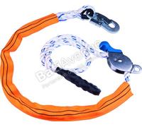 Delta Plus harnais Sist. anticaida - Corde posiciónamiento réglable tendeur inoxydable 4 m + AM010