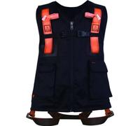 Delta Plus harnais Sist. anticaida - Harnais Gilet 2 point ancrage 2 Plaque Noir Taille XXL