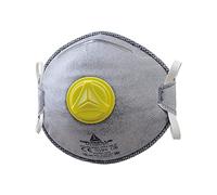Delta Plus - Jeu Masque filtrant FFP2 avec vanne Blanc (10U)