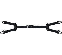 Delta Plus Lot de 10 mentonnières 4 points pour casque Gris