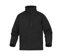 Delta Plus MILT2NOXG Lot de 10 parka en polyester/élasthanne étanche et coupe-vent Noir Taille XL