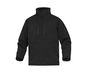 Delta Plus MILT2NOXG Lot de 10 parka en polyester/élasthanne étanche et coupe-vent Noir Taille XL