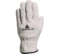 GANT DELTA PLUS TOUT FLEUR DE BOVIN GRIS LISERE ROUGE -FBN490