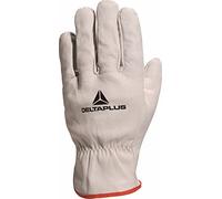 Delta Plus Paire de Gants, Gris (Gris Liseré Rouge)