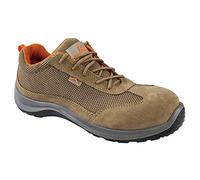 Delta Plus Panoply Asti S1P SRC Baskets de sécurité en daim avec embout composite Beige Pointure 45