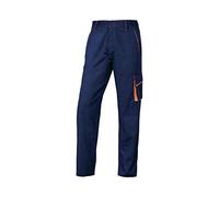 Delta plus - Pantalon panostyle Polyester Coton Marine Orange XXXL