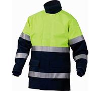 Delta Plus - Parka pluie komodohv jaune fluo marine taille - XL