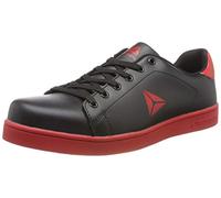 Delta Plus SMASLSPNO37 S1P HRO SRC Lot de 10 Chaussures basses en cuir Noir Taille 37