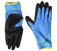 Delta Plus V636BL07 gants en polyamide avec revêtement nitrile paume en nitrile et paume revêtues de nitrile Bleu/noir 07
