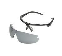Delta Plus WELRL56IO Denali Verre de sécurité avec lentille remplaçable, gris clair, lot de 48