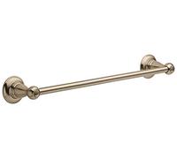 Delta Ptr18-bn Porter 45,7 cm de Bain matériel Accessoire de Barre de Serviette Rack, SpotShield Nickel brossé