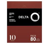 Delta Q – Capsules de café Qalidus Intensité 10, Espresso intense notes de caramel – Pack 80