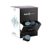 Delta Q Business Décaféiné, 100 Capsules de Café Décaféiné avec 100 Sucres, Kit Bureau