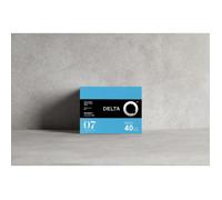 Delta Q Descafeinatus Coffee Capsules 40 Units Bleu Brown