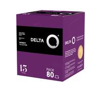 Delta Q mythiQ N°15 Pack 80 Capsules | Compatible uniquement Machines Delta Q