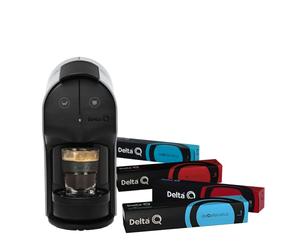 Delta Q Promo Machine avec capsules - Quick Blanche Cadeau 100 capsules