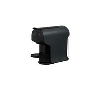 Delta Q Quick Noir, Cafetière à Capsules pour boissons chaudes et café | Simple et pratique, Facile à utiliser, Pression 19 bars, Réservoir d'eau de 0,8 L, Capacité de 10 capsules usagées