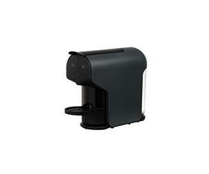 Delta Q Quick Noir, Cafetière à Capsules pour boissons chaudes et café | Simple et pratique, Facile à utiliser, Pression 19 bars, Réservoir d'eau de 0,8 L, Capacité de 10 capsules usagées