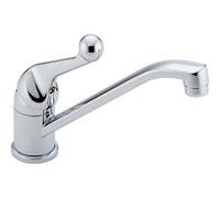 Delta robinet 101lf-wf classique, poignée simple robinet de cuisine, Chromé