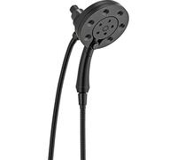 Delta robinet 58472-bl H2okinetic In2ition 4-setting 2 en 1 Douche, Noir mat