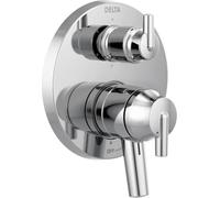Delta robinet T27959 6 Trinsic contemporain moniteur 17 Série Valve Trim avec 6-setting Intégré Inverseur, Chrome