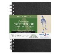 Delta Series carnet spiralé 25F 15,2x20,3cm 270g - Ivoire