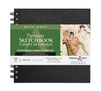 Delta Series carnet spiralé 25F 17,8x17,8cm 270g - Ivoire