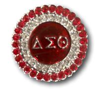 Delta Sigma Theta Support de téléphone compatible avec support de téléphone portable, support de téléphone portable avec adhésif adhésif