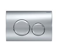 Delta20 plaque de déclenchement double touche, chrome brillant (115.127.21.1)