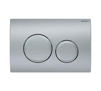 Delta20 plaque de déclenchement double touche, chrome mat (Delta-9)
