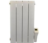 Radiateur électrique 1000W - Inertie sèche - Fonction ASC - Système Boost 2h - Programmable - Blanc - Kurtzy Deltacalor
