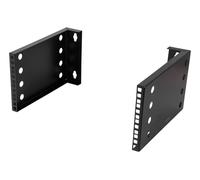 DELTACO 10"-19" Support mural à largeur réglable, 4U, charge de 25 kg