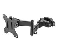 DELTACO ARM-0305 - Support de moniteur rotatif pour montage sur poteau, convient à l'écran de 17 à 32 pouces - Noir