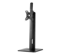 DELTACO ARM-0310 - Support pour moniteur avec pied pivotant, réglable en hauteur, convient à l'écran de 17 à 32 pouces - Noir