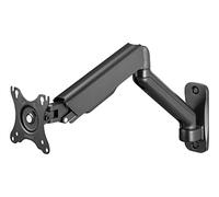 DELTACO ARM-0360 - Support de moniteur à gaz, Mural, Adapté à l'écran de 17 à 32 pouces - Noir