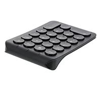 DELTACO Clavier numérique sans Fil - Rechargeable - USB 2,4 GHz - Noir