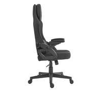 Deltaco DC130 Chaise de jeu Soft Woven Mesh noir (GAM-180)